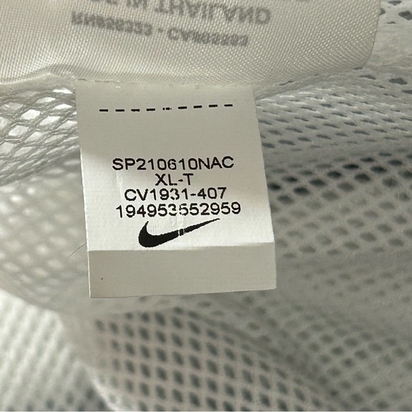 NIKE Throwback Men's Basketball Track Jacket Blue Size XL Tall - Picture 5 of 8